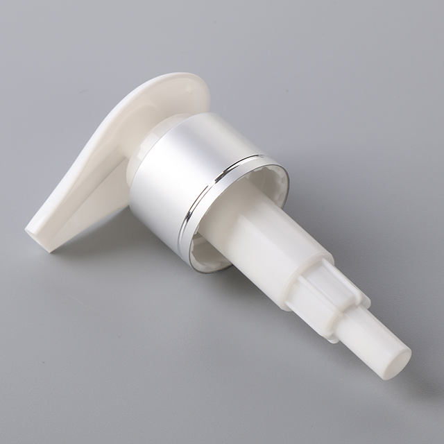 28/410 Aluminum Matte Silver Lotion Pump